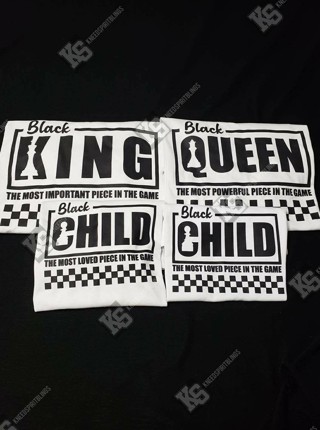 Black King The Most Powerful Piece Tee