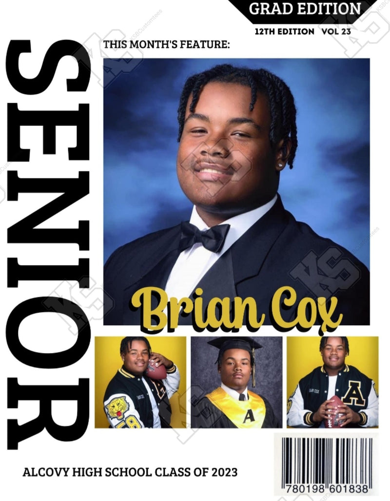 Graduation Magazine Cover
