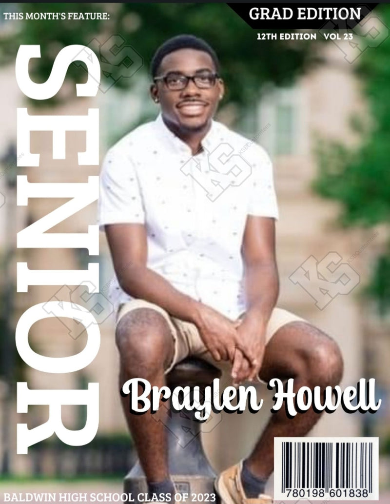 Graduation Magazine Cover