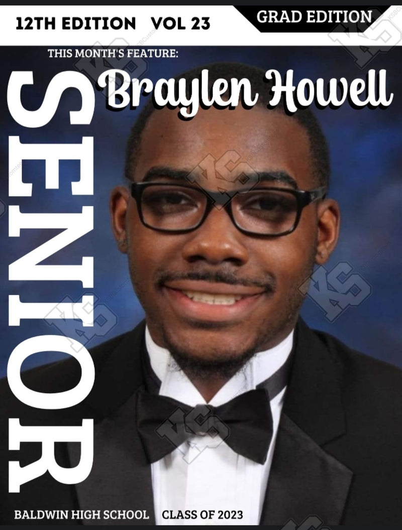 Graduation Magazine Cover