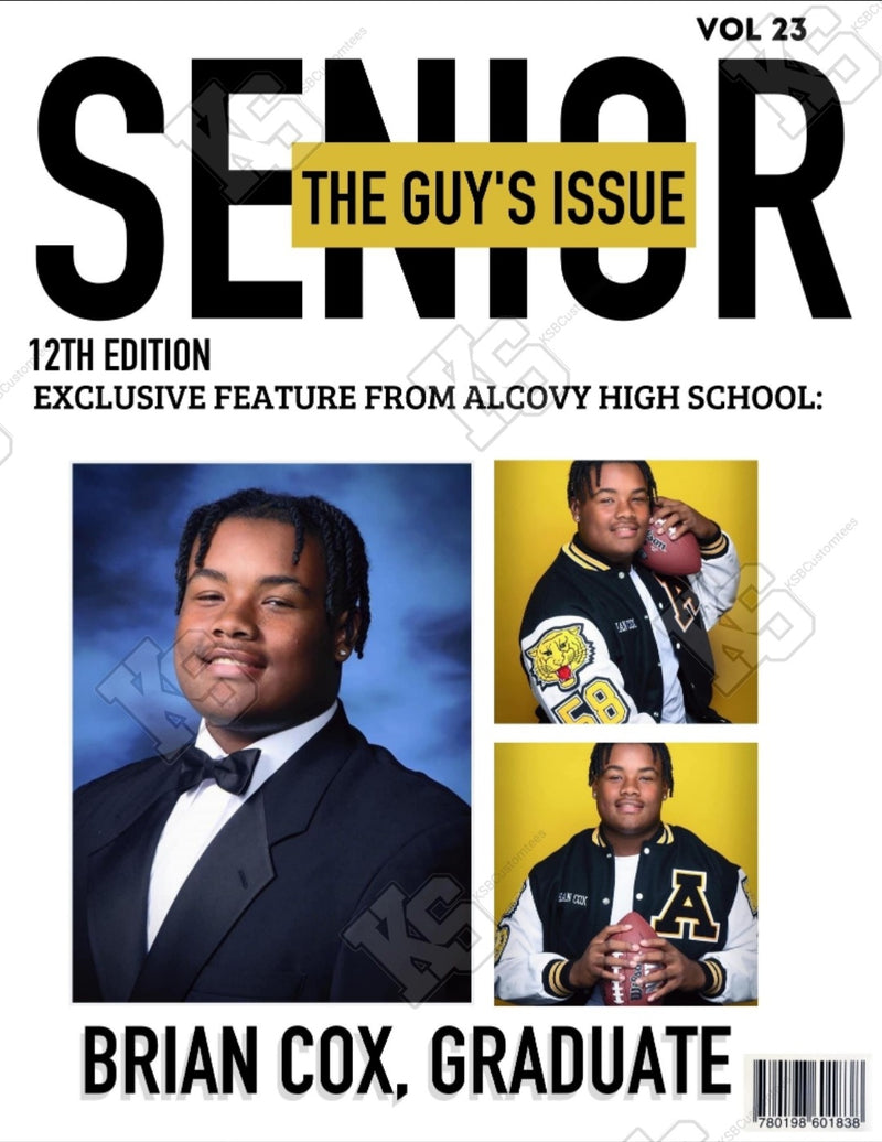Graduation Magazine Cover