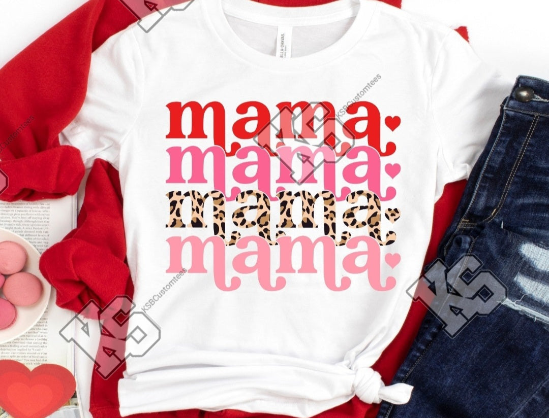 Stacked Grandma Heart Tee
