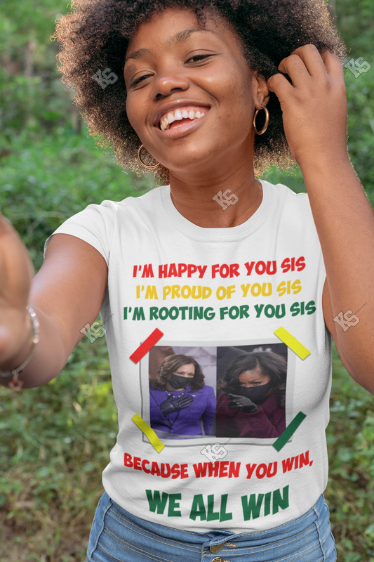 I'm Rooting for You Sis Tee - KSBCustomTeesandThings