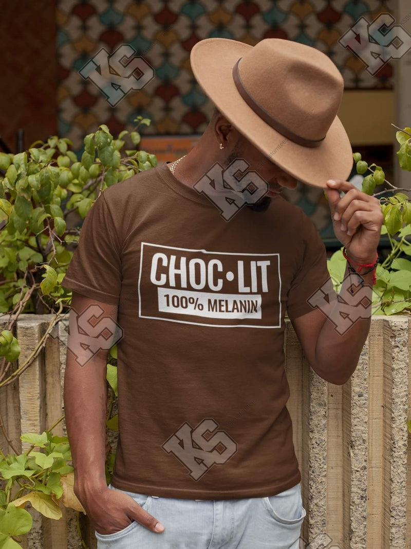 Choc Lit 100% Melanin Tee