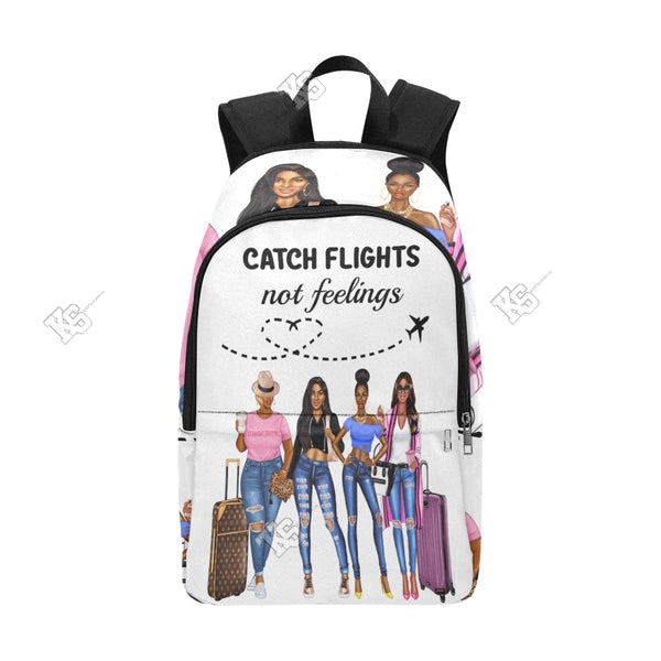 Catch Flights Not Feelings Bag