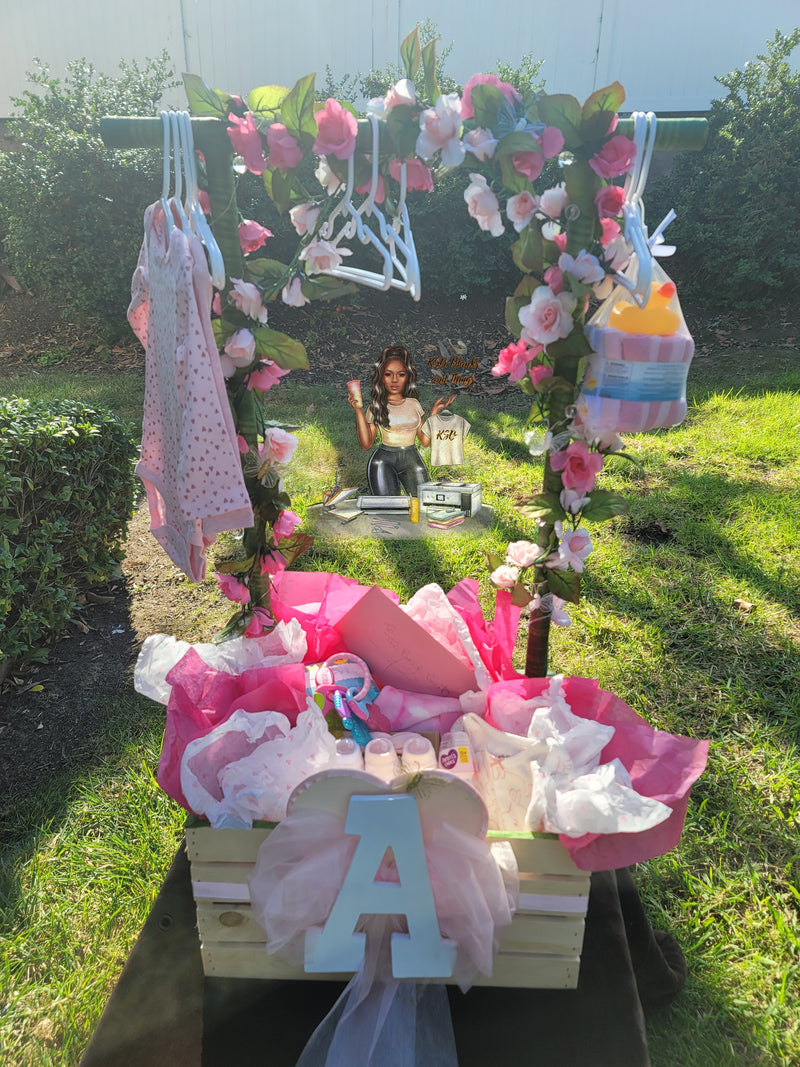 Custom Baby Crate Wardrobe