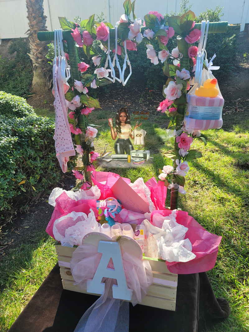 Custom Baby Crate Wardrobe