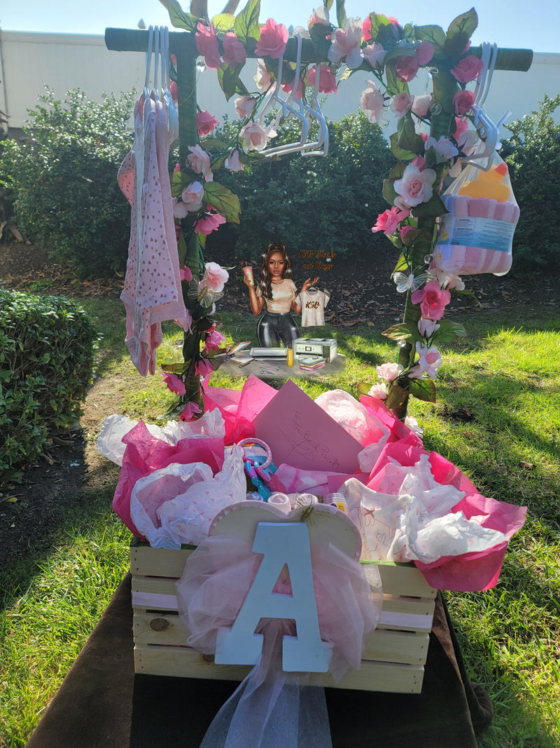 Custom Baby Crate Wardrobe