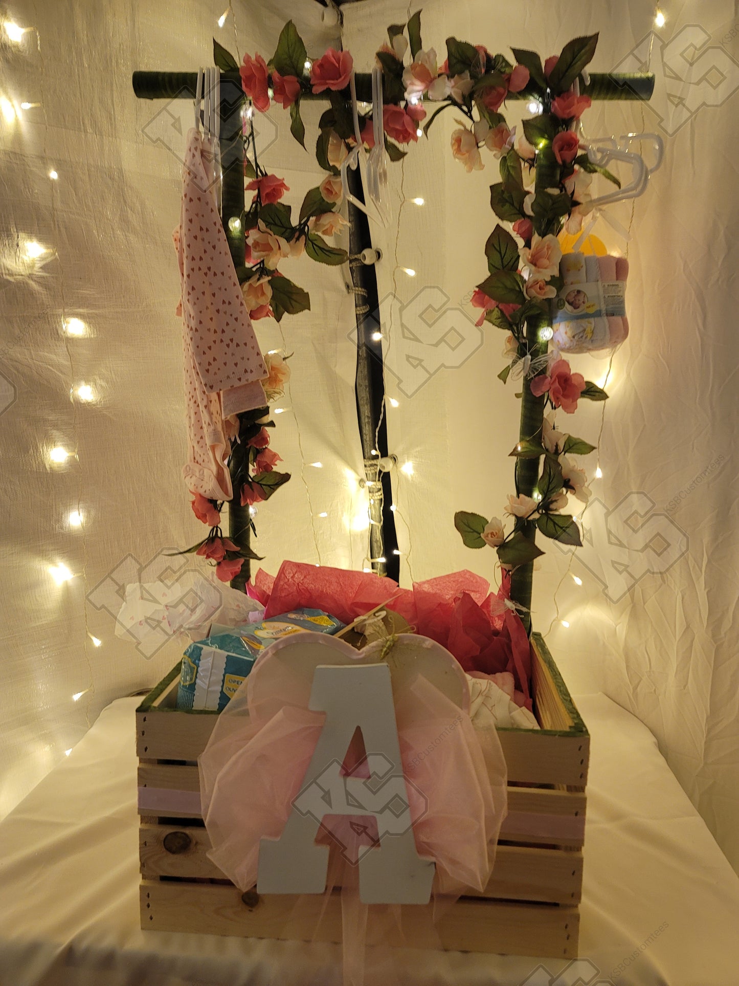 Custom Baby Crate Wardrobe