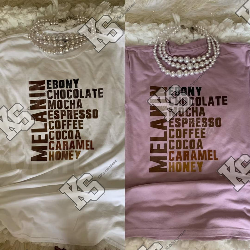 Melaninated Queen Tee