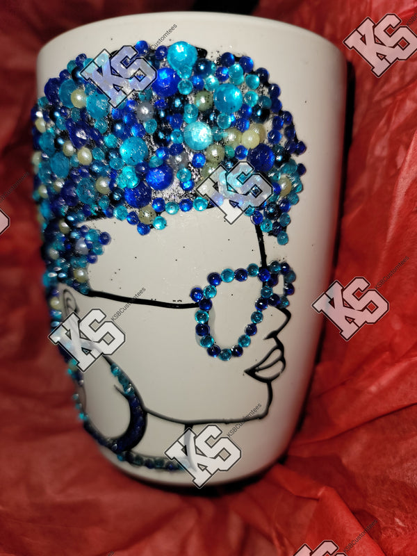 Bling Diva Face Mugs
