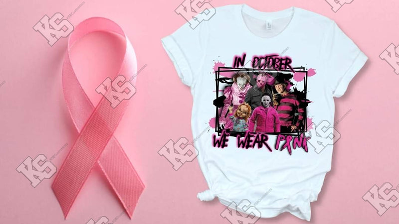 In October We Wear Pink Tee