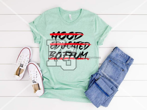 Hood Educated Boffum Tee