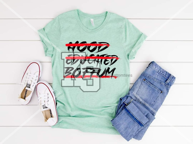Hood Educated Boffum Tee