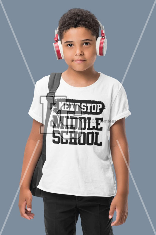 Next Stop Middle School Tee