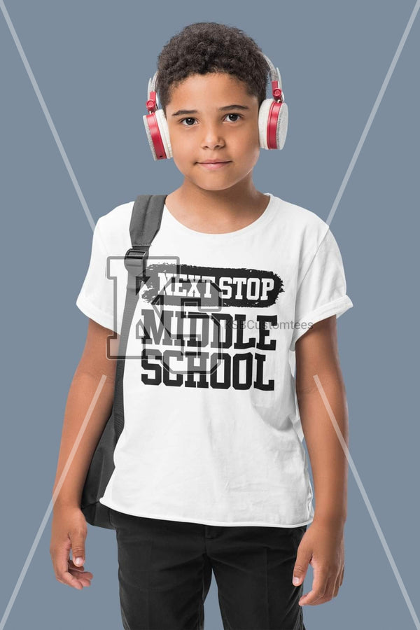 Next Stop Middle School Tee