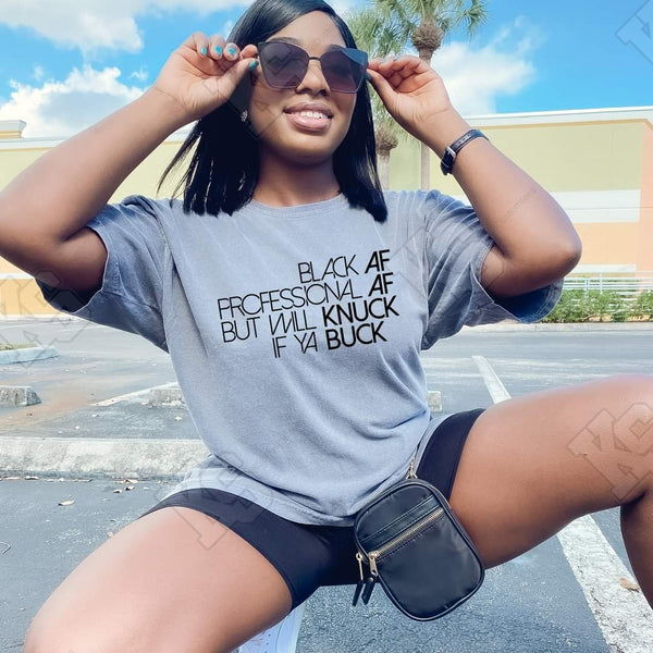 Black Professional Tee