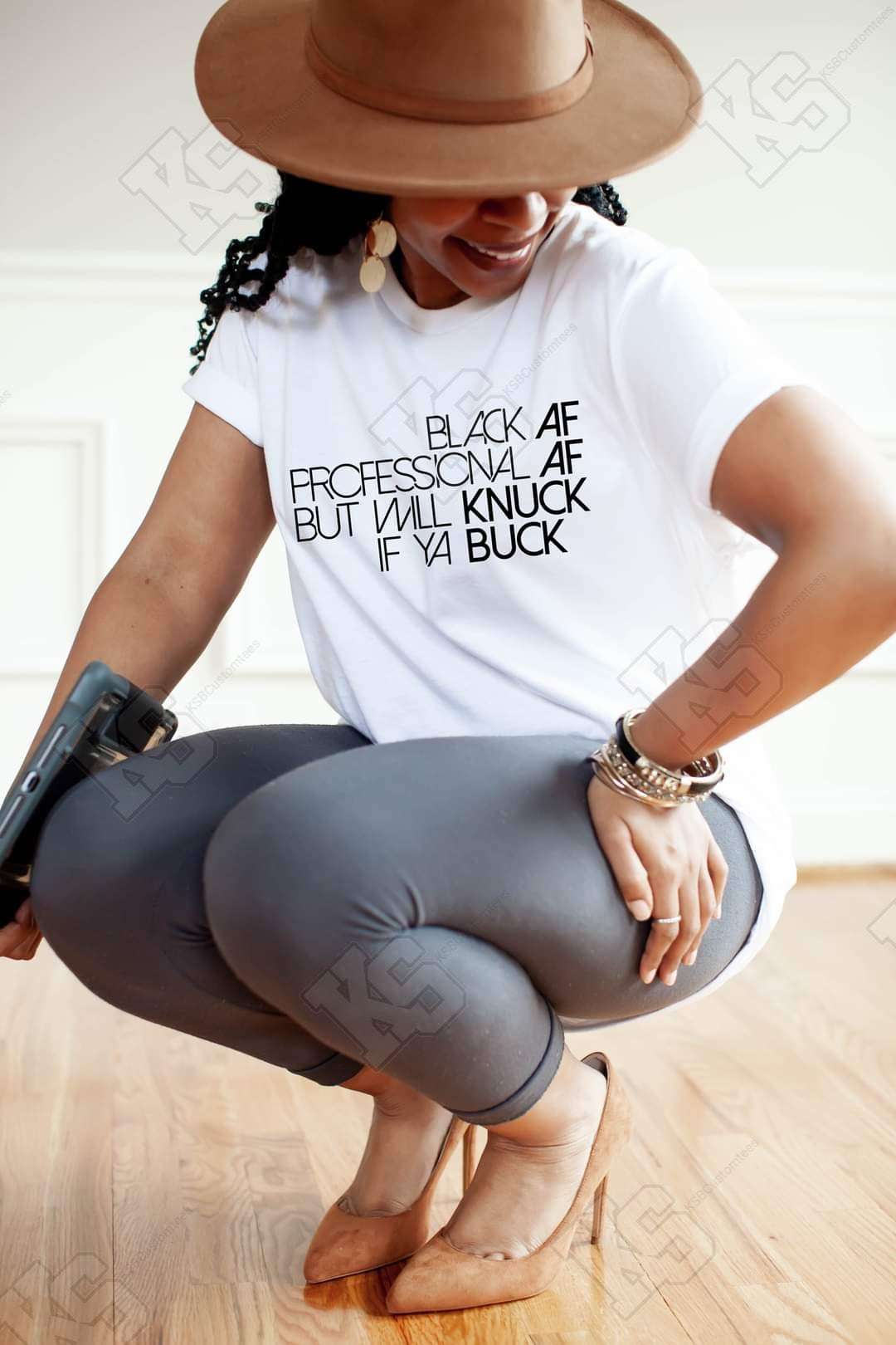 Black Professional Tee