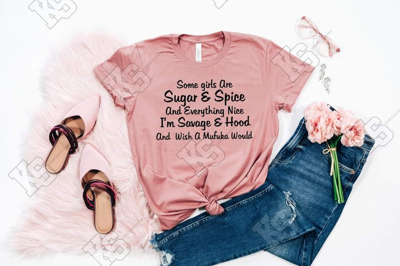 Sugar & Spice. Savage & Hood Tee