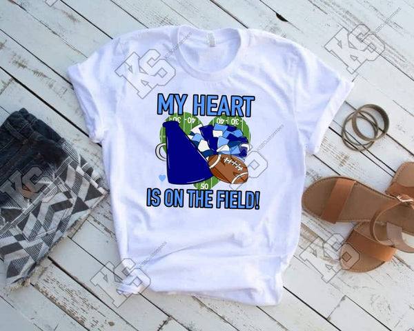 My Heart Is On The Field Tee