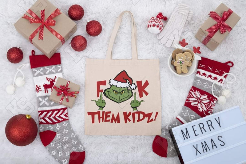 F Them Kids Grinch Christmas Tee