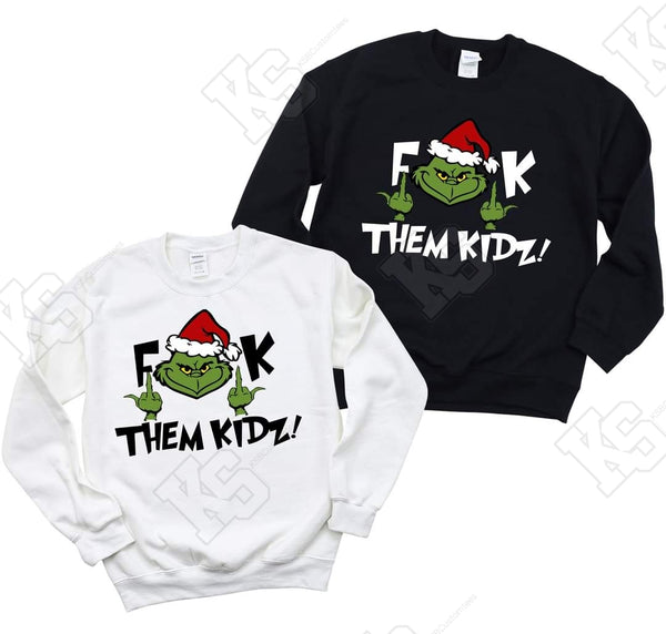 F Them Kids Grinch Christmas Tee