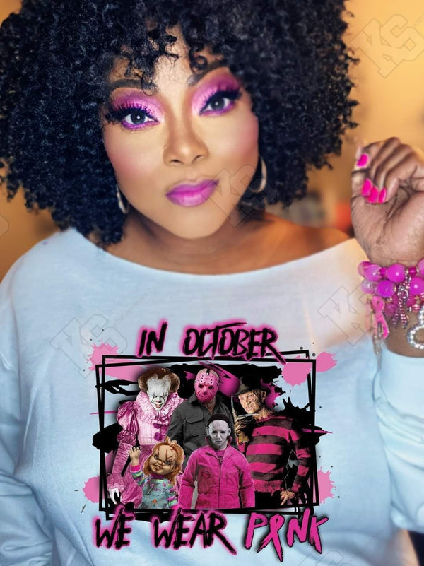 In October We Wear Pink Tee