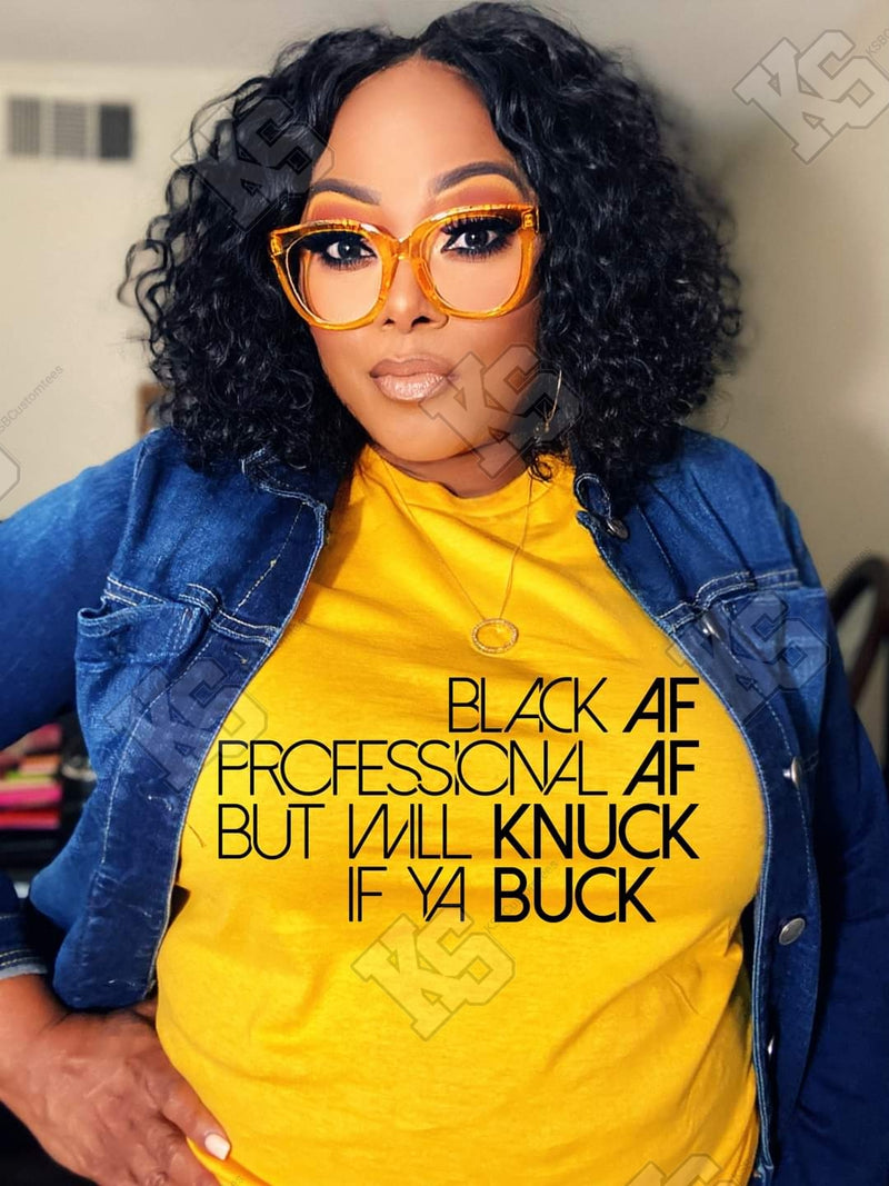 Black Professional Tee