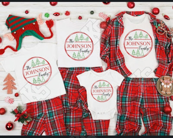 Family Christmas Tees