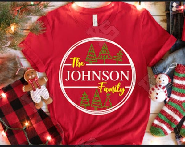 Family Christmas Tees