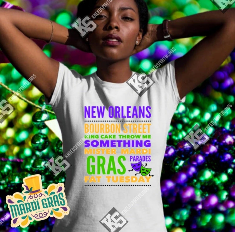 Mardi Gras Tee