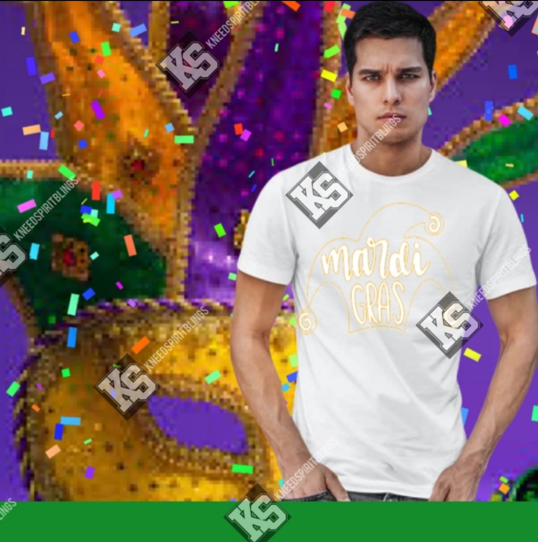 Beads and Bling It's a Mardi Gras Thing Tee