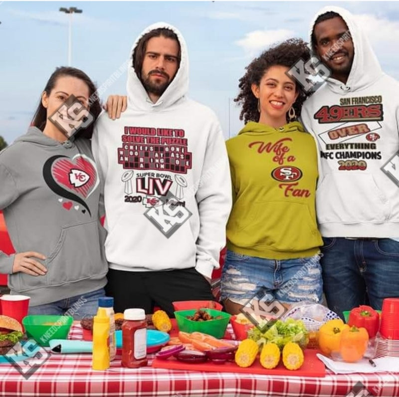 My Heart Football Tee