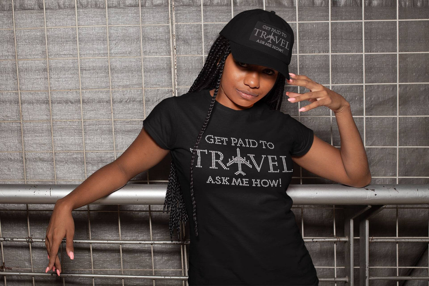 Get Paid to Travel Ask Me How Tee - KSBCustomTeesandThings