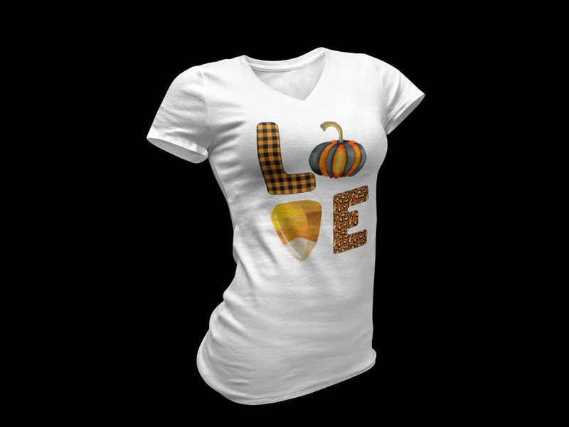 LOVE Halloween Tee - KSBCustomTeesandThings