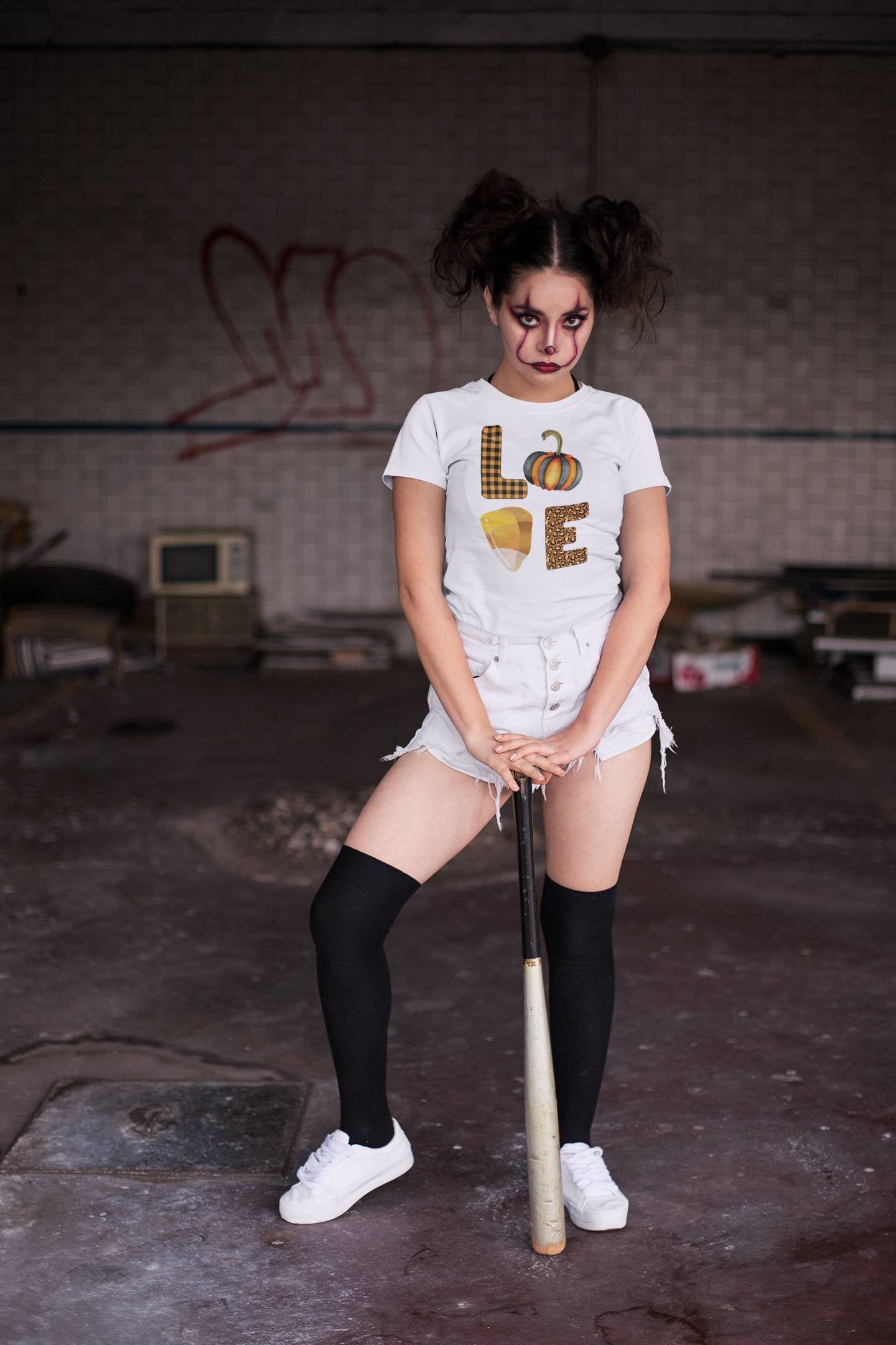 LOVE Halloween Tee - KSBCustomTeesandThings