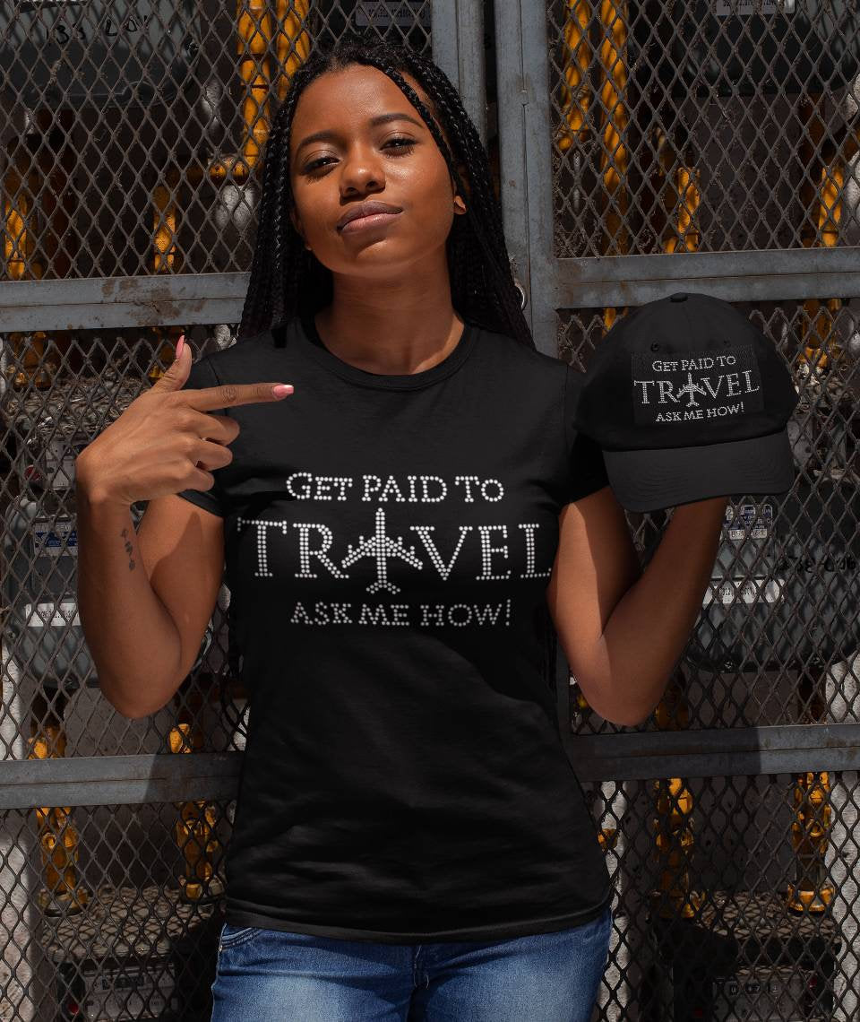 Get Paid to Travel Ask Me How Hat - KSBCustomTeesandThings