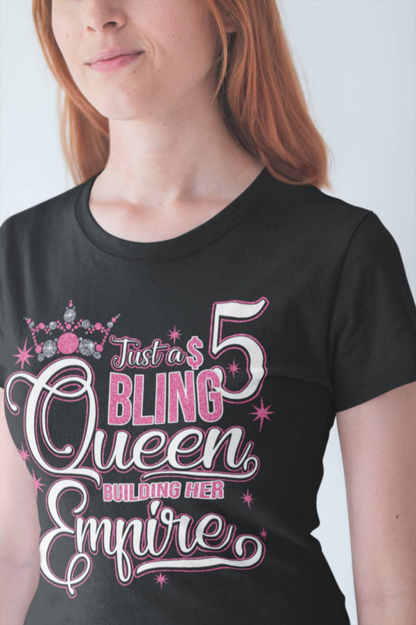 Just a Bling Queen Tee