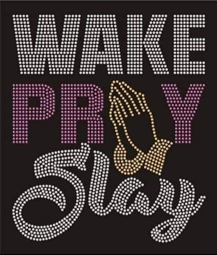 Wake, Pray and Slay Tee - KSBCustomTeesandThings