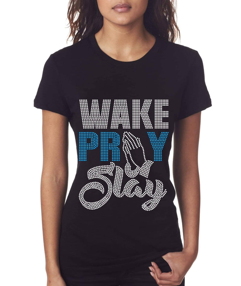 Wake, Pray and Slay Tee - KSBCustomTeesandThings