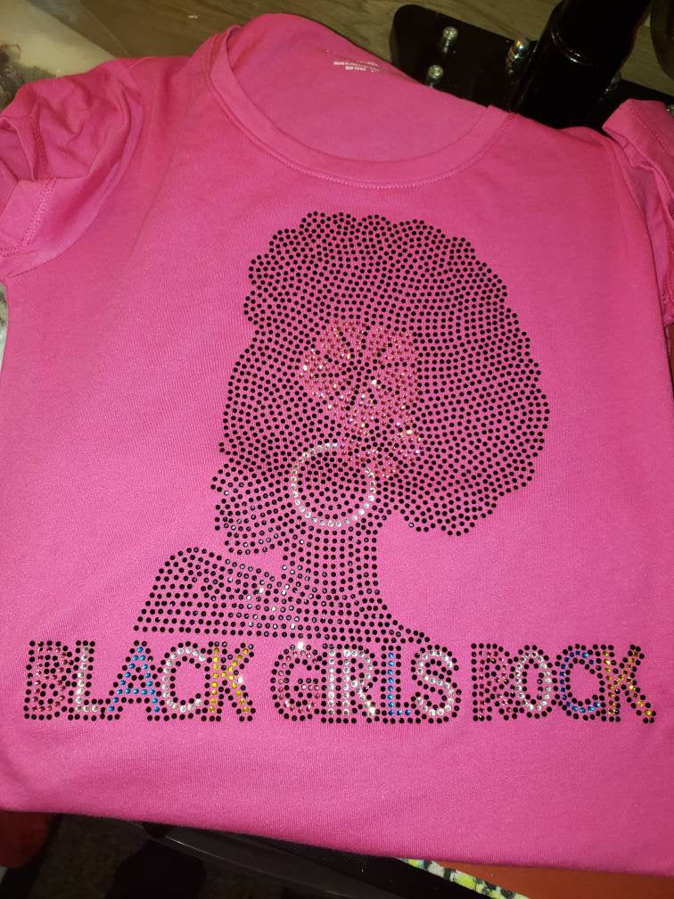 Black Girls Rock Tee - KSBCustomTeesandThings
