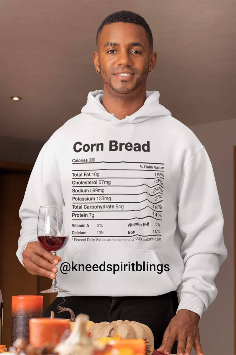 Holiday Food Nutritional Facts Tee - KSBCustomTeesandThings