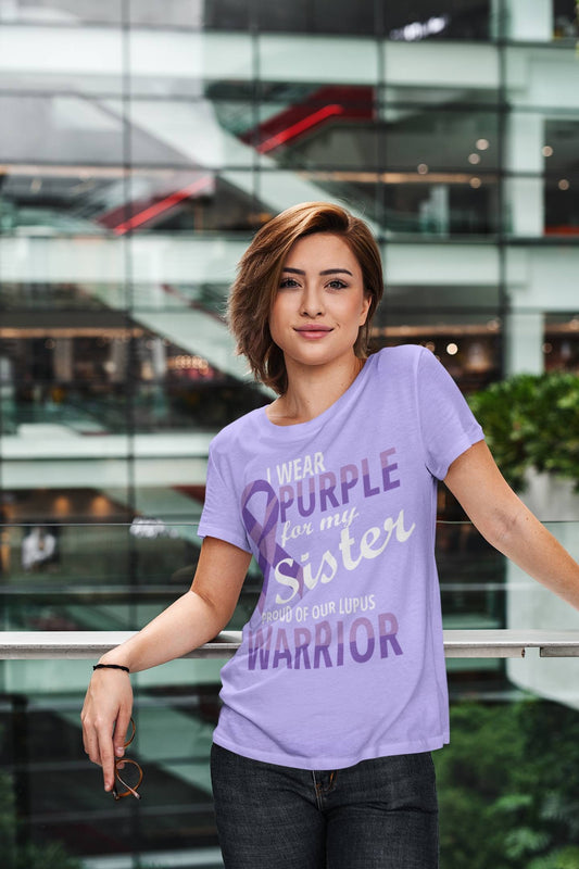 I Wear Purple for my Sister Tee