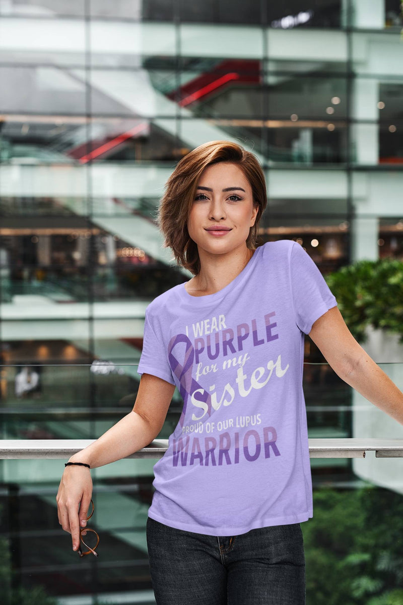 I Wear Purple for my Sister Tee