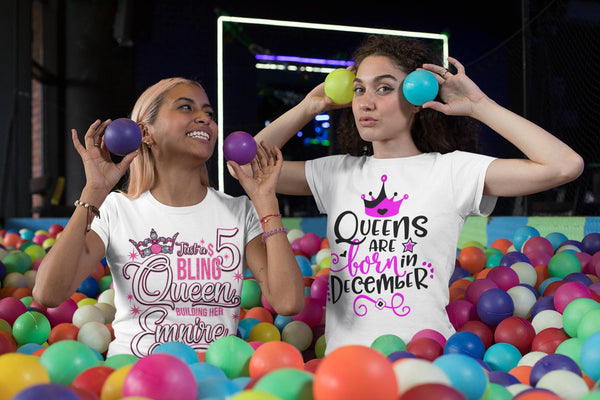 Queens are Born in... Tee