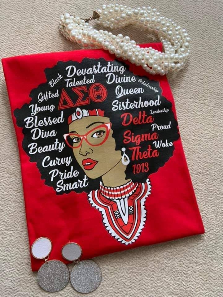 DELTA Sorority Tee - KSBCustomTeesandThings