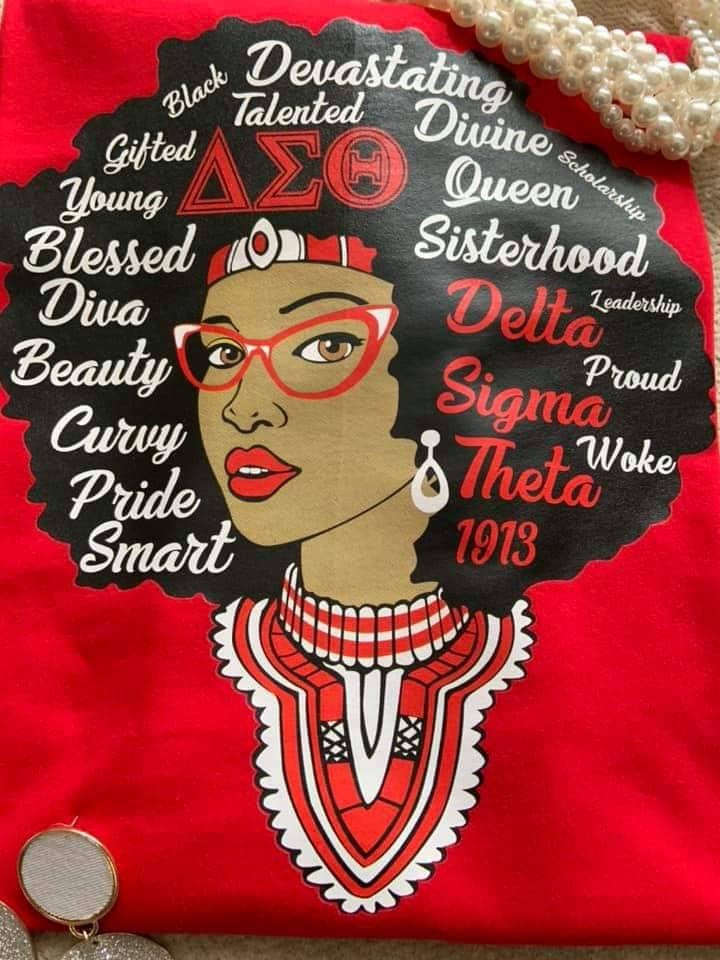 DELTA Sorority Tee - KSBCustomTeesandThings
