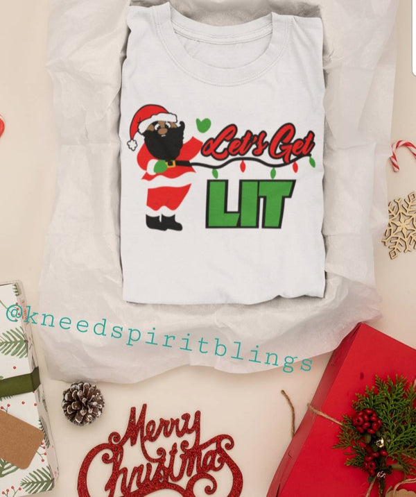 Let's Get Lit Kids Tee - KSBCustomTeesandThings