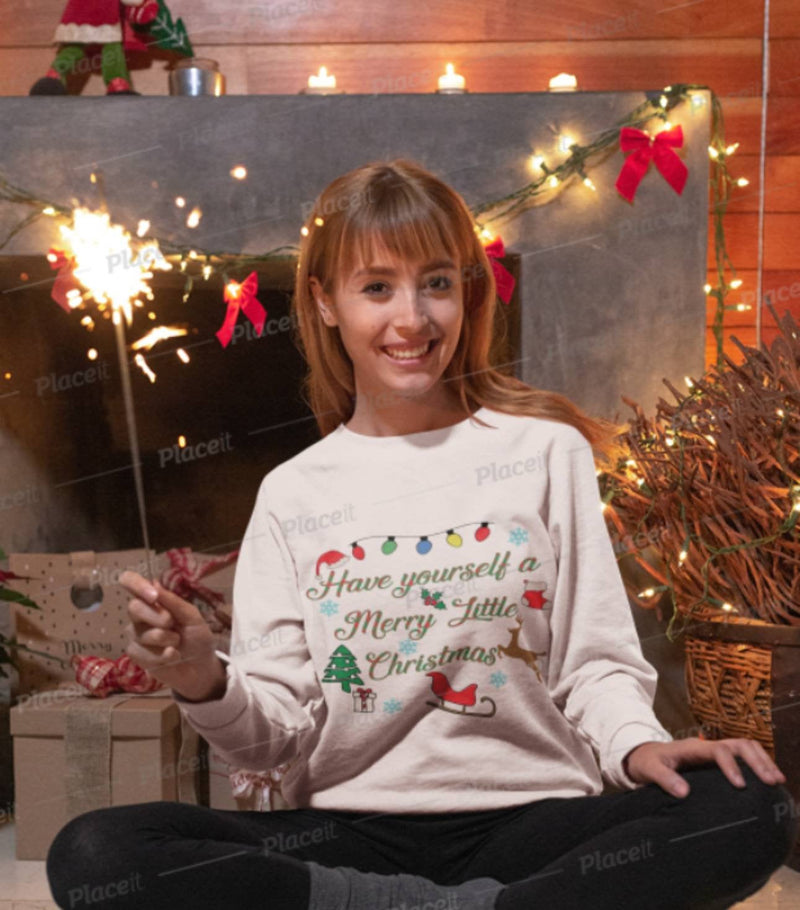 Merry Little Christmas Kids Tee - KSBCustomTeesandThings