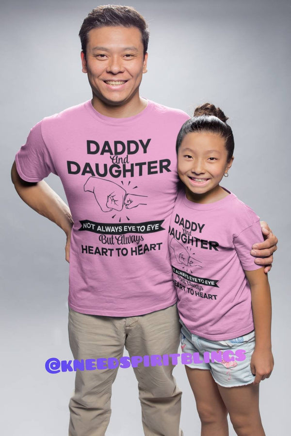 Daddy and Daughter Kids Tee